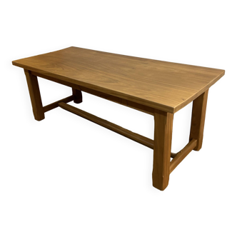 Solid wood farm table