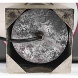 Lampe de table par l’artiste Philippe Barbier, XXème siècle.