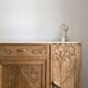 Art Deco oak sideboard with mirror (removable)