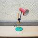 Vintage articulated desk lamp in Memphis style.