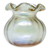 Art Nouveau vase, iridescent glass, Germany, early 20th century