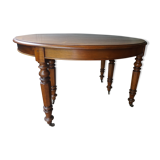 Oval table with 6 legs