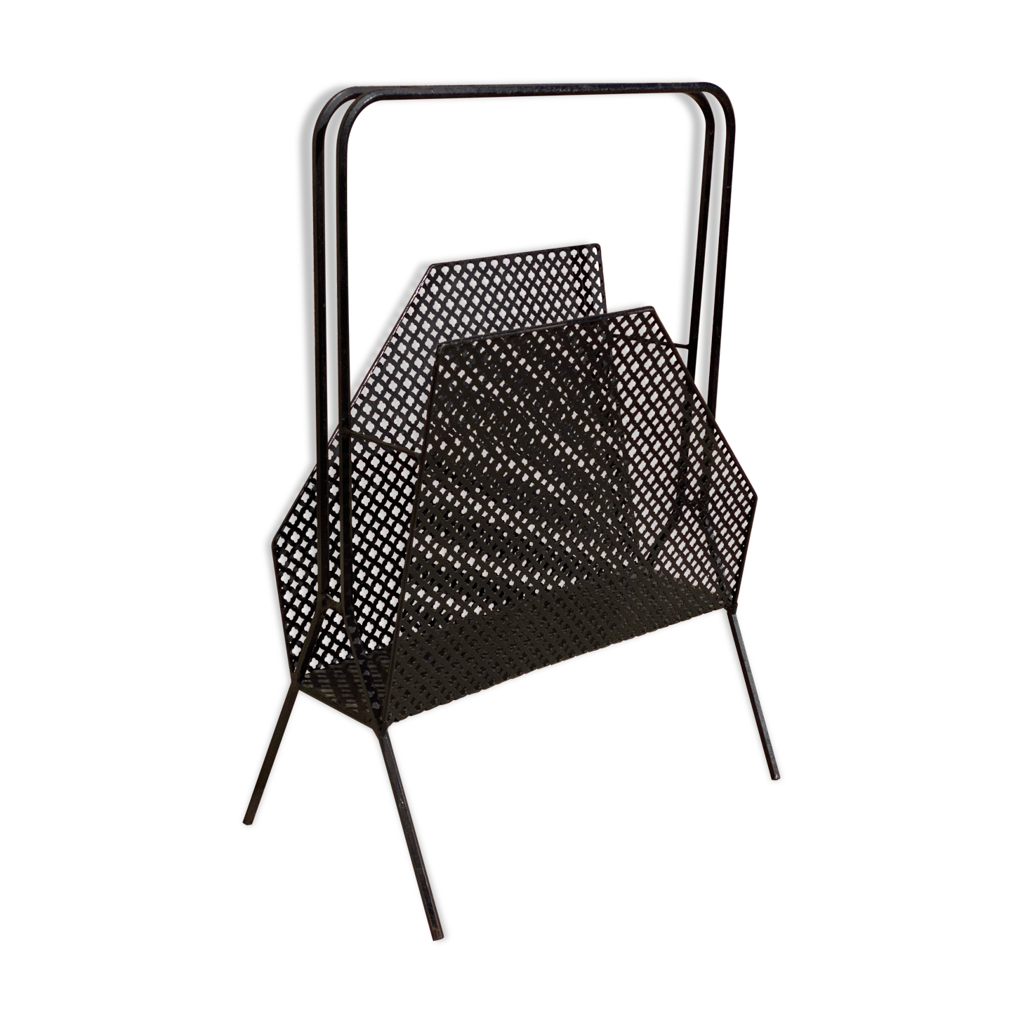 Design magazine holder from the 50s