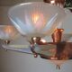Chandelier Art Deco Petitot glassware ezan