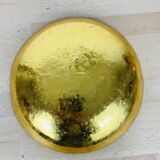 Cup and 8 Inalta France dessert cups in gold metal