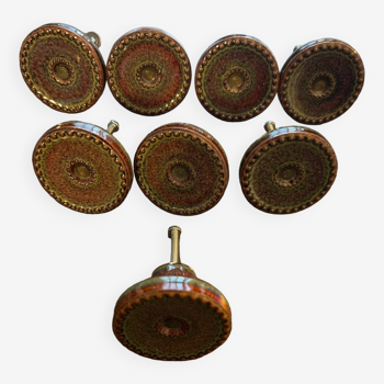 Ceramic door knobs