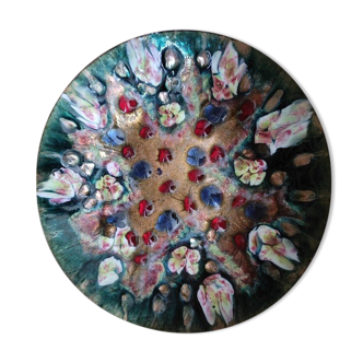 Empty pockets Plate mother-of-pearl glass style Esmaltes Garcia old dp 0422044