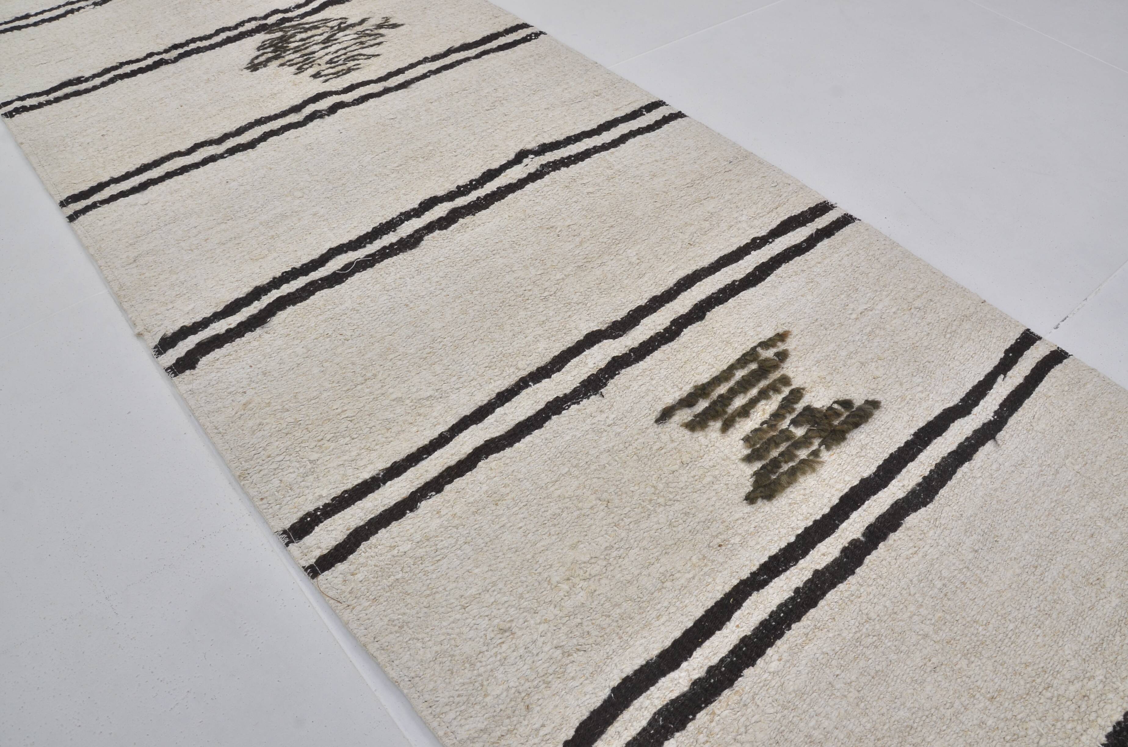 Vintage Hemp Runner Rug sku 3870