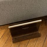 Magazine rack by Michel Dumas for Roche Bobois, 1970s.