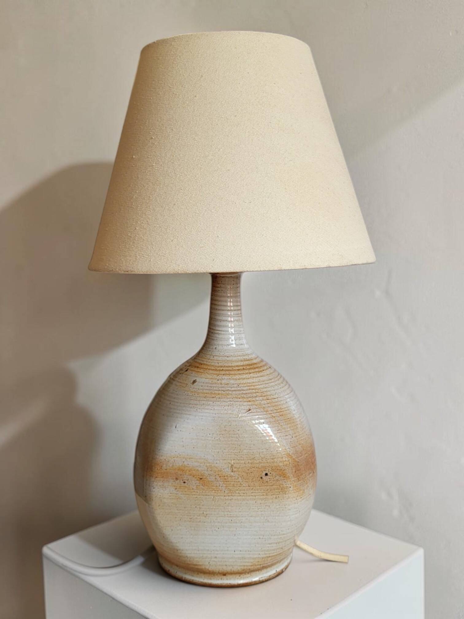 Lampe en grès du Marais 1960's
