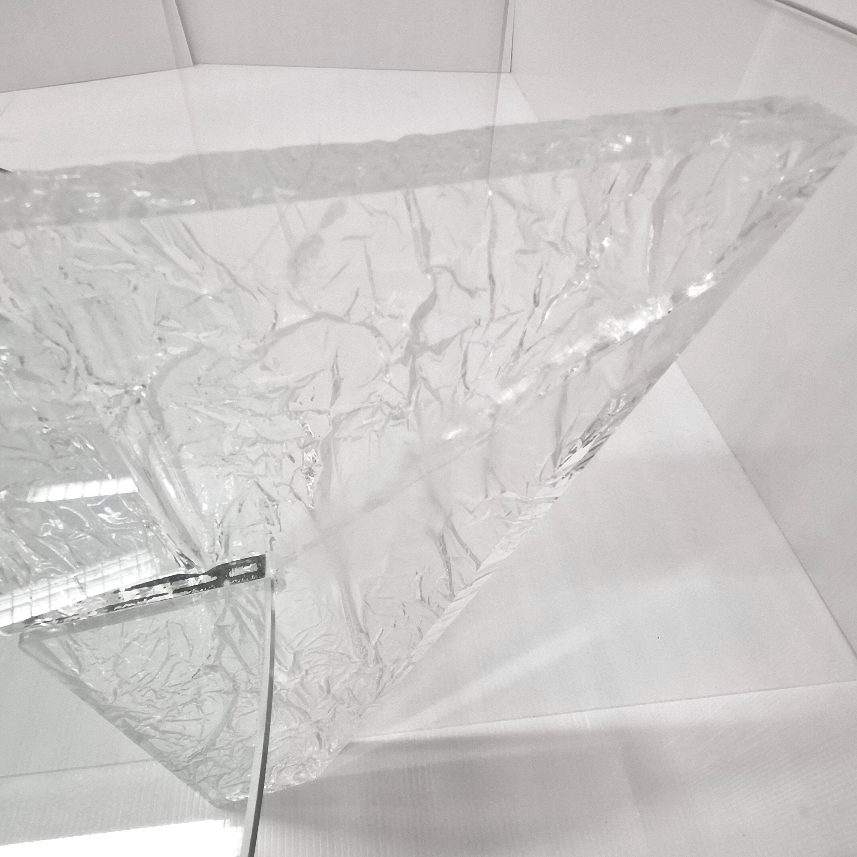 Vintage coffee table by Jeannot Cerutti, 1980