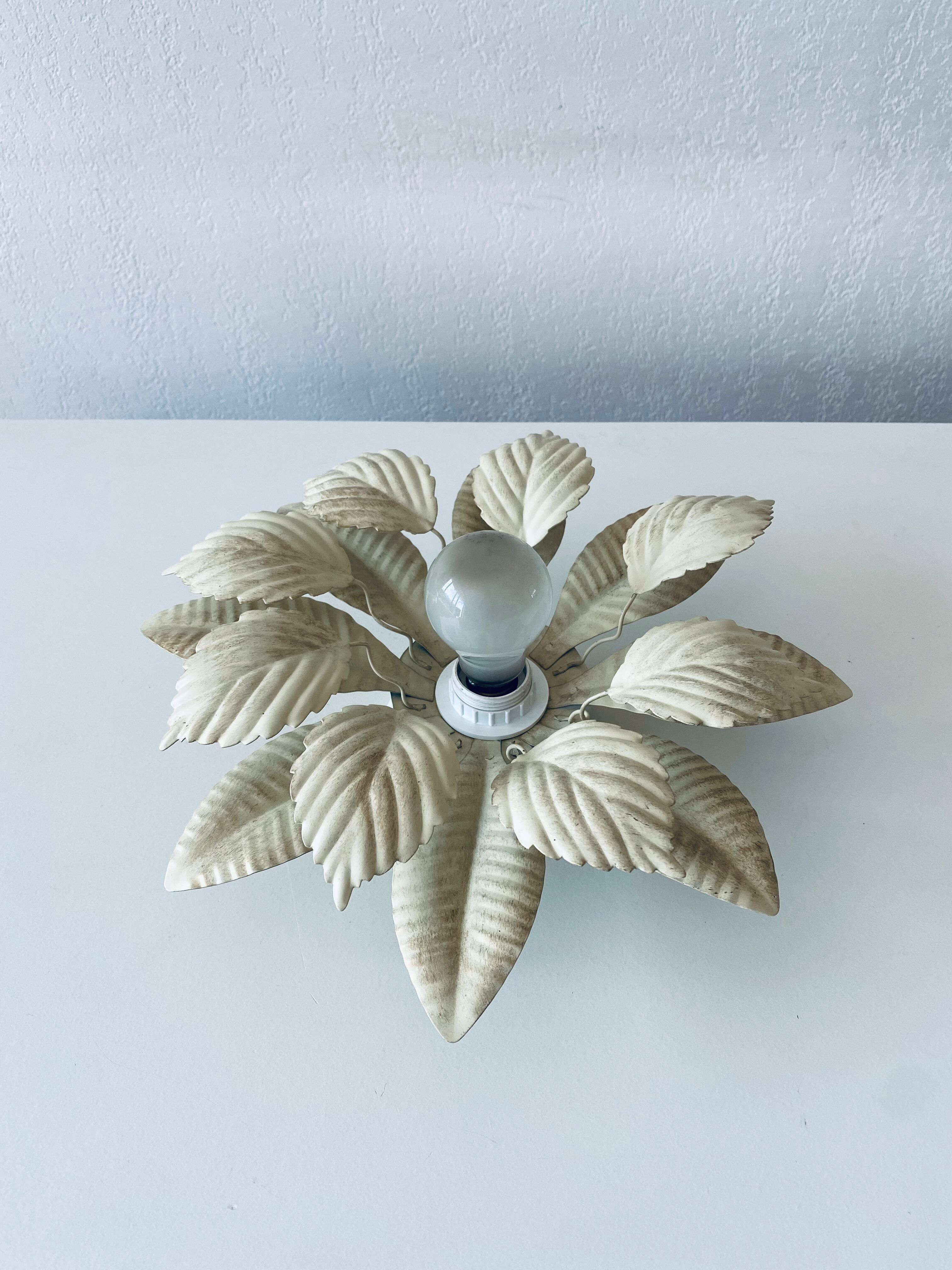 Wall lamp or ceiling lamp metal sheet