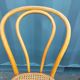 6 chairs canned old vintage bistro