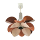 Suspension metal petals two-tone design 70s