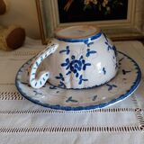 Ancienne Grande tasse et sous-tasse à chocolat Martres Tolosane