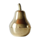 Brass pear-shaped box