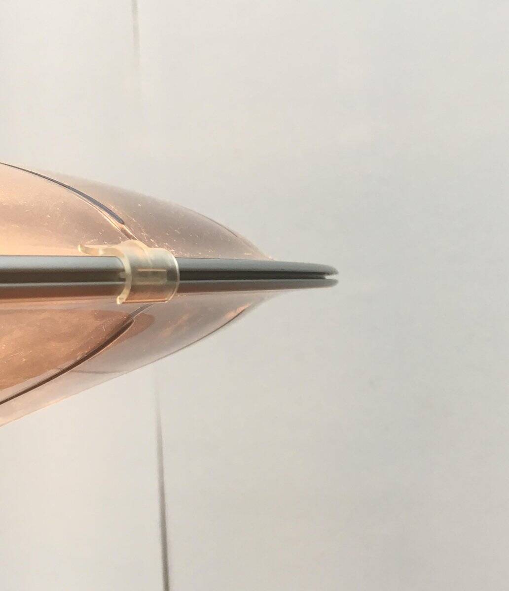 Contemporary Italian table lamp model Agaricon D36 by Ross Lovegrove for Luceplan.