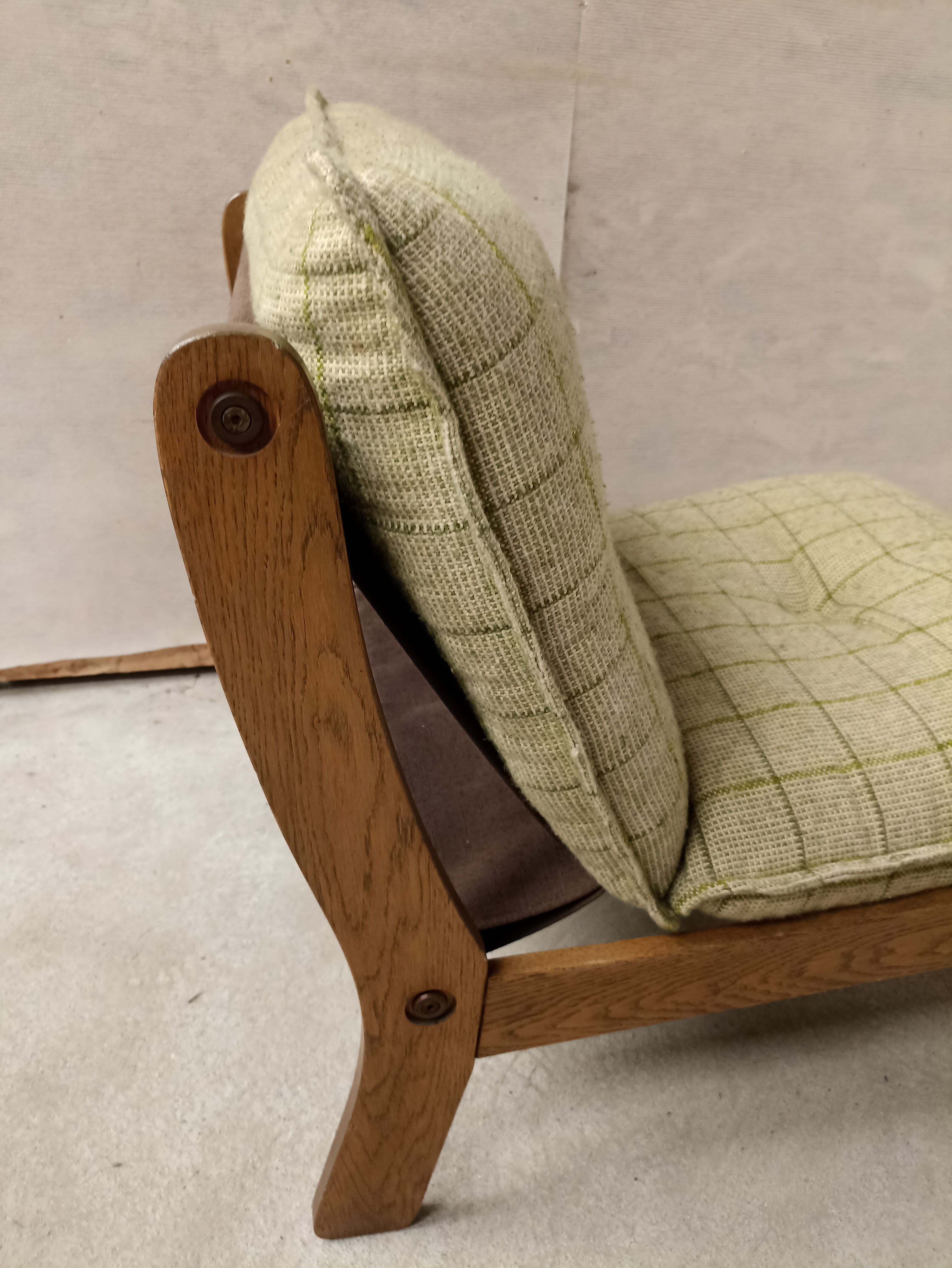 Paire de chauffeuses vintage