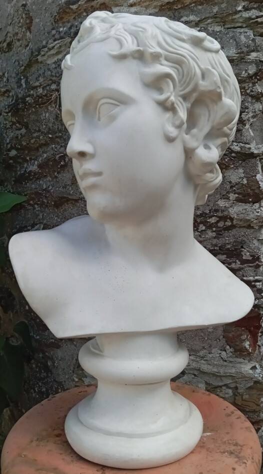 Bust of Eros, cast from the Louvre early 20th century.