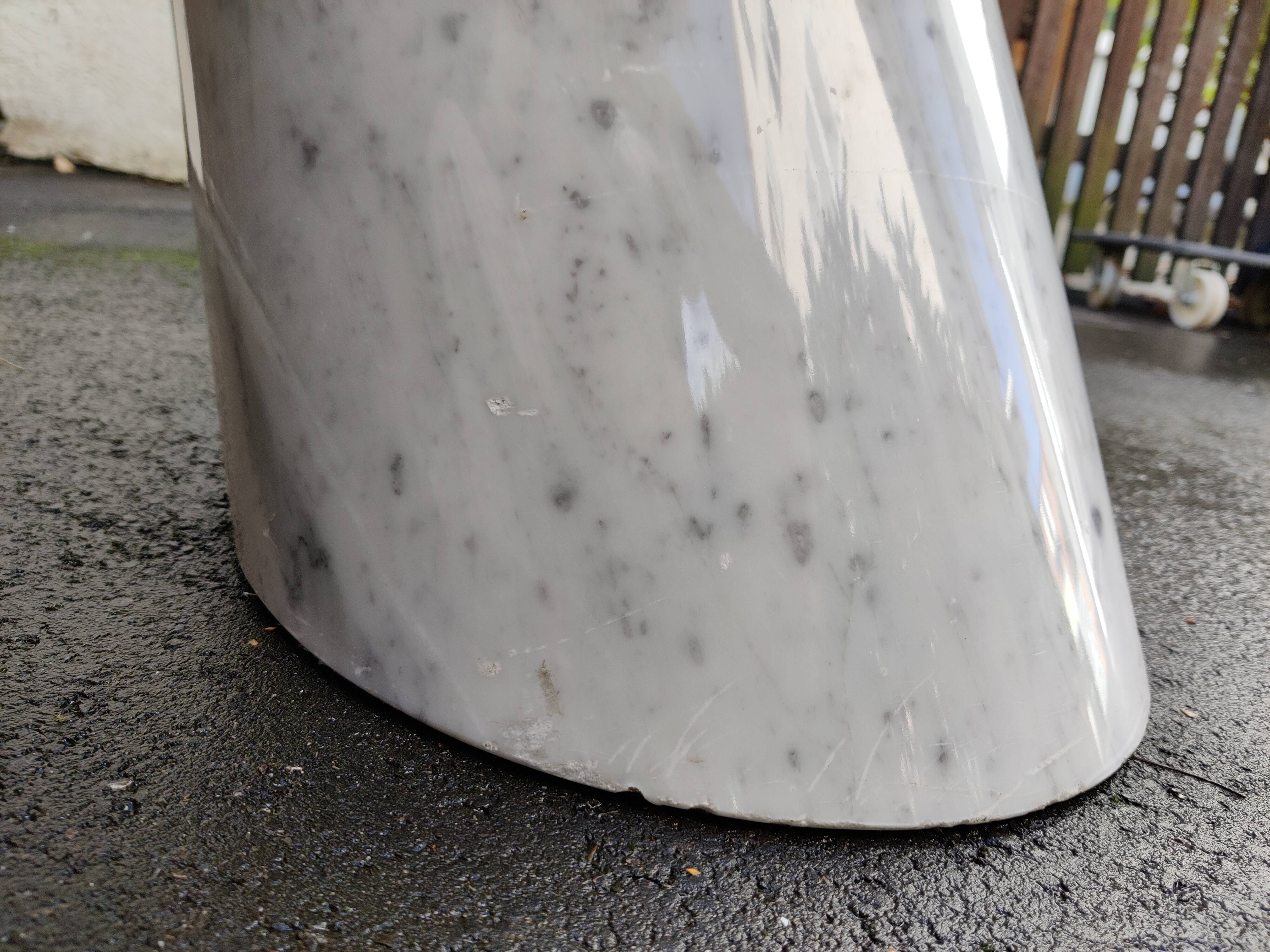 Table basse en marbre et verre K1000 par Ronald Schmitt, années 1970