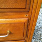 Compass foot chest of drawers