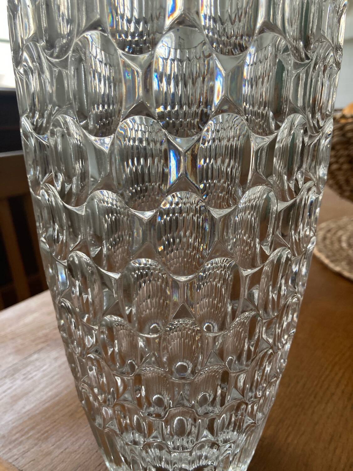 Crystal vase