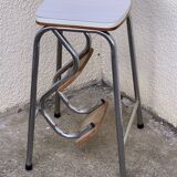 Formica stepladder stool 1970