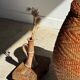 Large oval basket Indonesian weaving with lid H65 D50