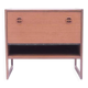 Vintage Swedish Scandinavian vinyl bar furniture