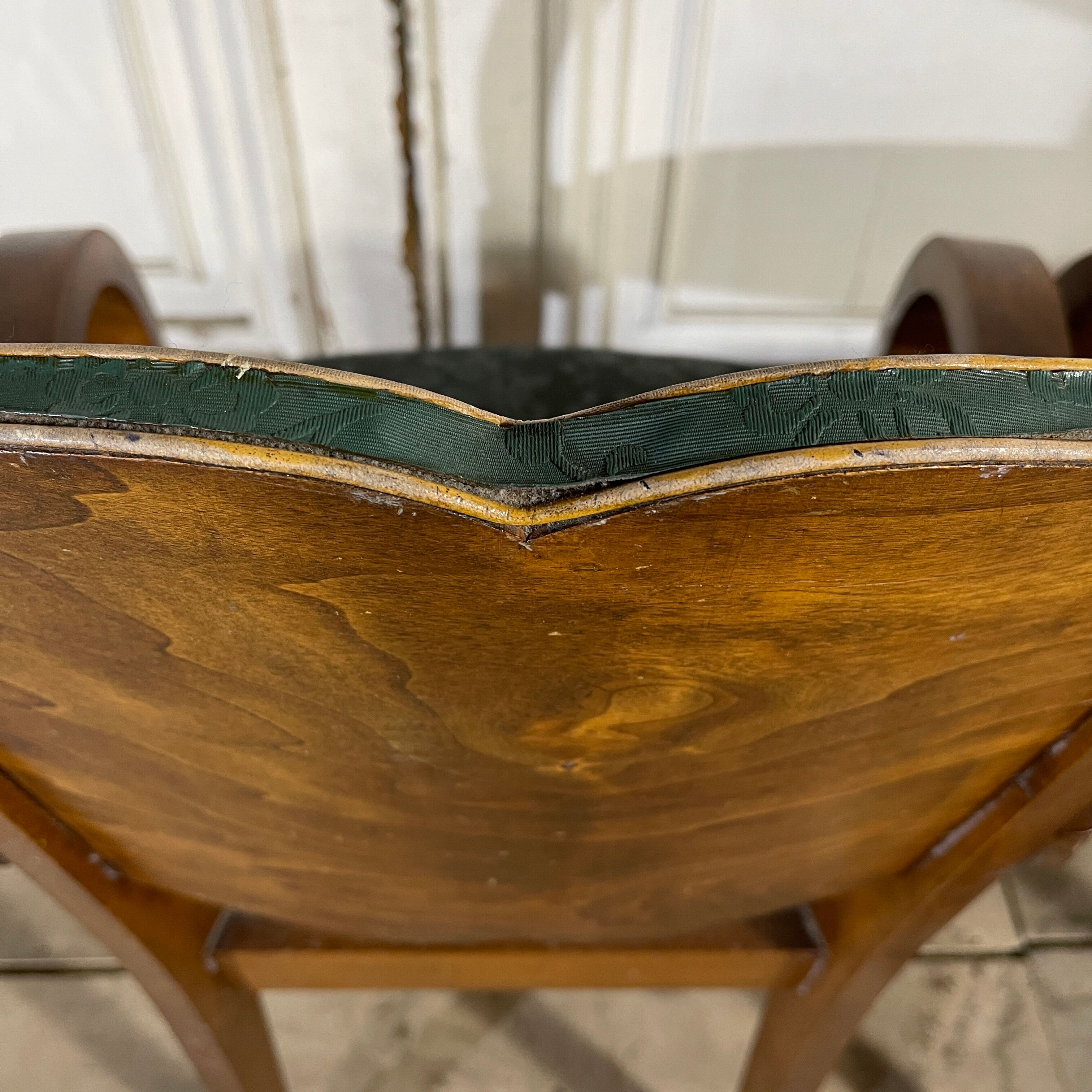 Pair armchair bridge moustache