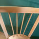 Pair of vintage bistro chairs with slats in beech (1960) - Style