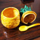 Ceramic pineapple sugar box