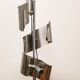Lampadaire en inox, 1970