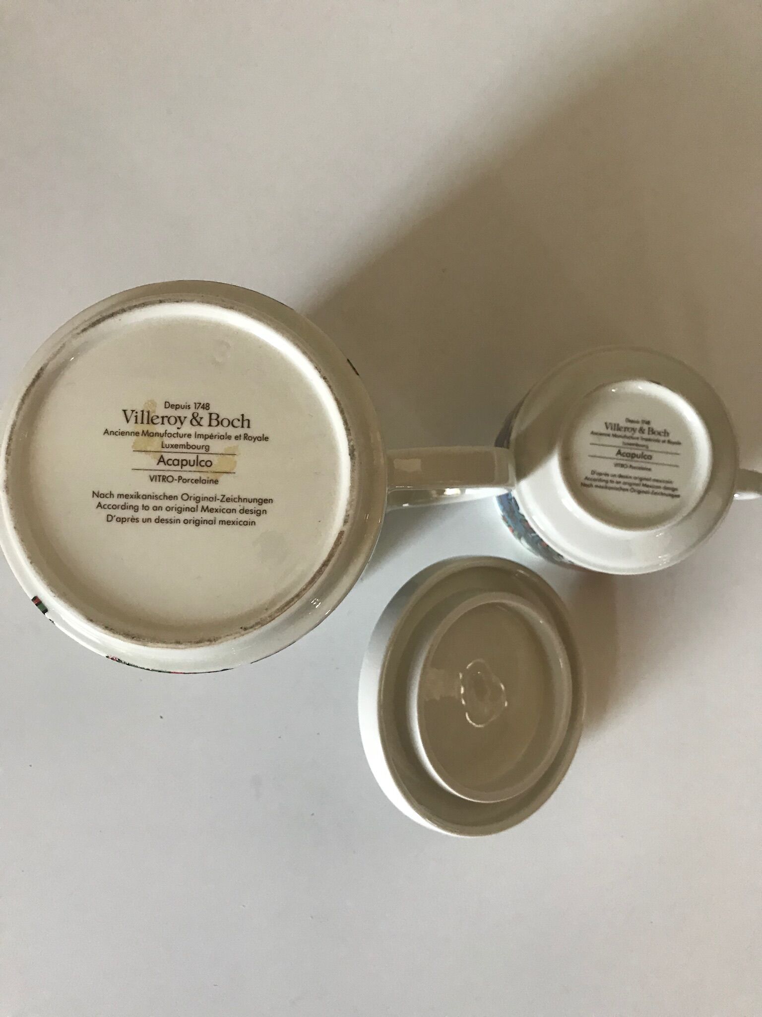 Service Acapulco villeroy & boch Vintage Mexican Design