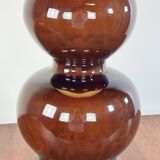 Vintage 70's glazed ceramic lamp