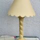 Butter yellow lamp