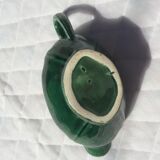 Saucière en faience verte