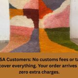 Handmade traditional rug 250cm x 150cm