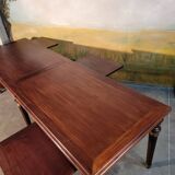 Large Louis XVI style mahogany table