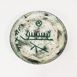 Assiette murale en céramique, Arol, Norvège, années 1960