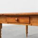 Table de ferme en pin ancien, France, fin du 19e siècle