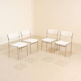Ensemble de 4 chaises par Gijs van der Sluis 60's