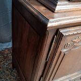 Louis XV buffet in carved oak