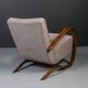 Rare Art Deco armchairs by J. Halabala, model H269, 1930s, set of 2.