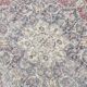 Tapis turc vintage gris beige délavé 7x10, 216x304 cm,