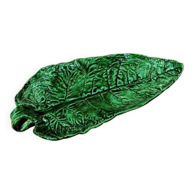 Barbotine feuille verte
