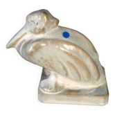 Roger Guerin - Stylised Pelican - Art Deco sculpture in sandstone (from Bouffioulx)