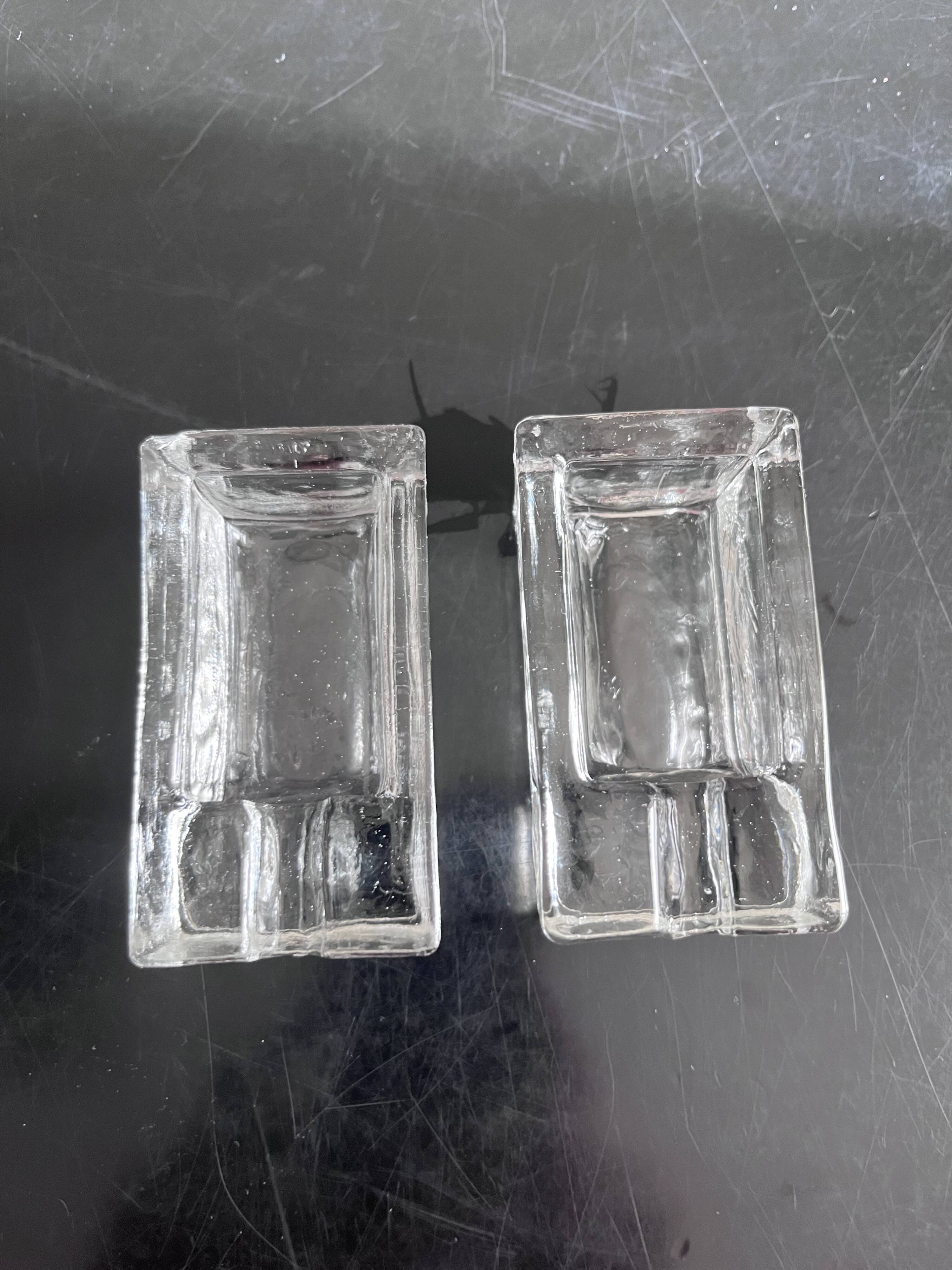 Individual ashtrays 1970