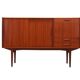 Teak highboard, Danish design, 1960s, production: Denmark