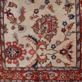 Vintage Pakistani carpet Lahore handmade 77cm x 141cm 1950s, 1C391